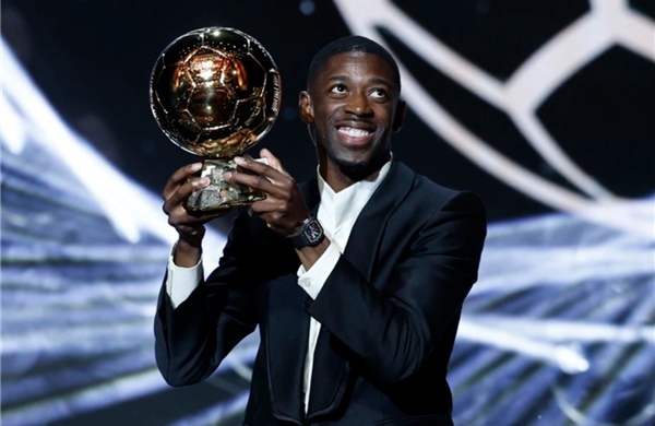 The 2025 Ballon d'Or crowns Dembele