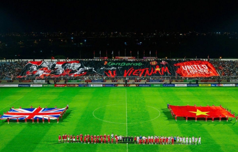 Vietnam stadium that once hosted MU players unexpectedly renamed
