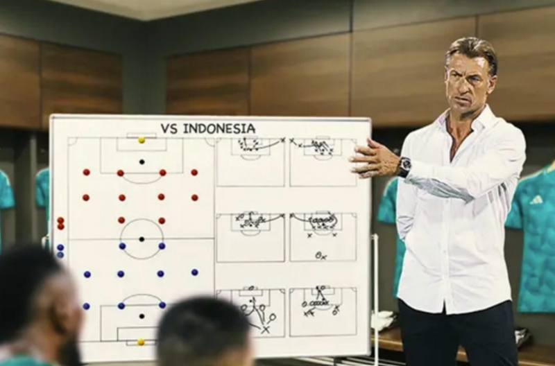 Saudi Arabia's coach unveils 'tactical weapon' that unsettles Indonesia