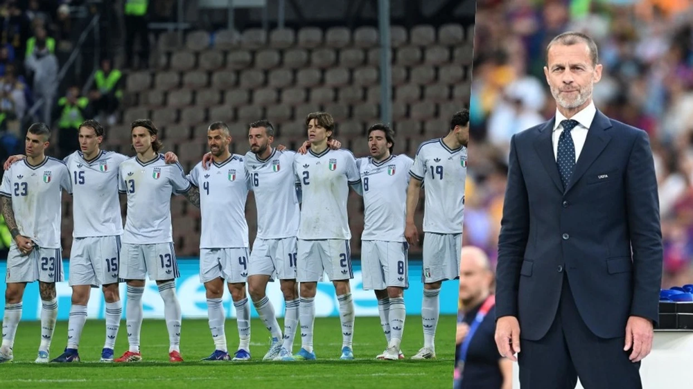 Ý nguy cơ bị tước quyền đăng cai EURO 2032 - Ảnh 1. Ý nguy cơ bị tước quyền đăng cai EURO 2032 - Ảnh 1.