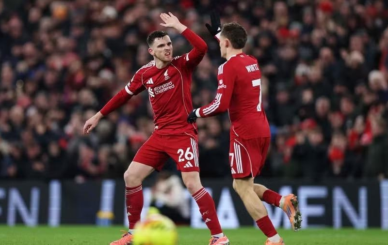 Narrowly escaping defeat, an own goal helps Liverpool secure a point at Anfield