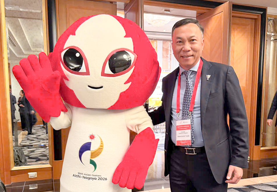 Chủ tịch VFF Trần Quốc Tuấn nhận trọng trách đặc biệt tại ASIAD 2026 - Ảnh 1.