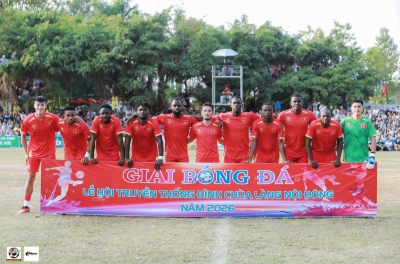 African foreign players suffer shocking defeat in Vietnamese village tournament final