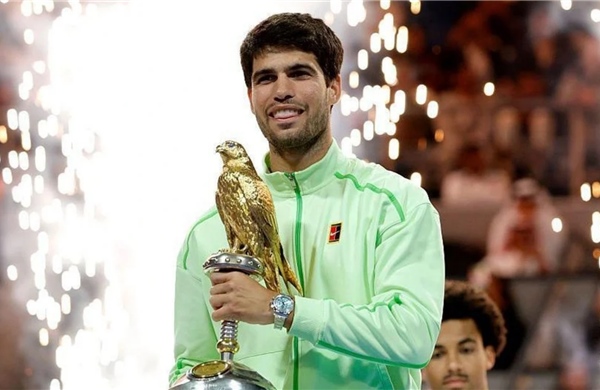 Alcaraz easily clinched the 2026 Qatar Open title.