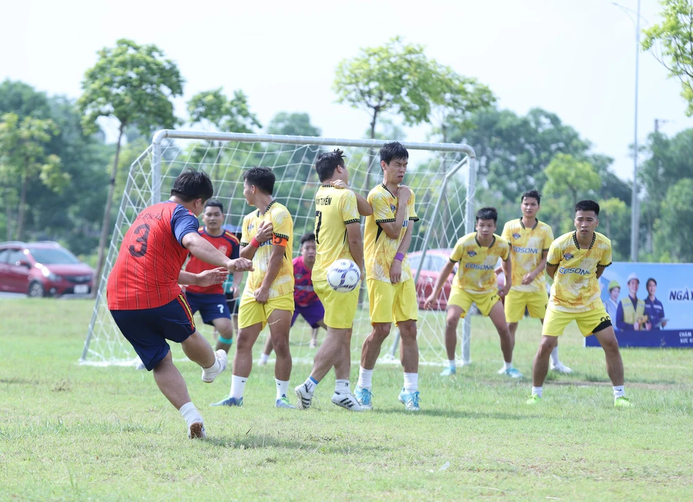 Sôi nổi Giải bóng đá nam Thanh niên công nhân năm 2026 tại Phú Thọ - Ảnh 1.