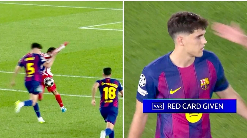 Tranh cãi về thẻ đỏ của Cubarsí trước Atletico: Chuyên gia nói có, huyền thoại bảo không - Ảnh 2.