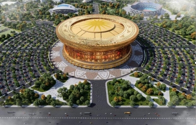 The world media is stunned by Vietnam's largest stadium.