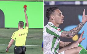 Former MU star receives red card in preseason friendly, Bournemouth and Real Betis brawl.
