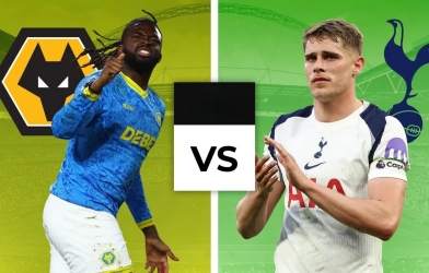 Live football Wolves vs Tottenham, 21:00 today April 25