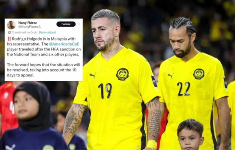 Banned by FIFA, 4 naturalized players unexpectedly returned to Malaysia seeking a resolution