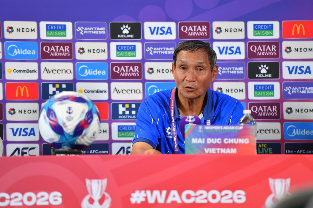 HLV Mai Đức Chung: 'Đội tuyển Việt Nam chỉ phấn đấu từng trận một' - Ảnh 1.