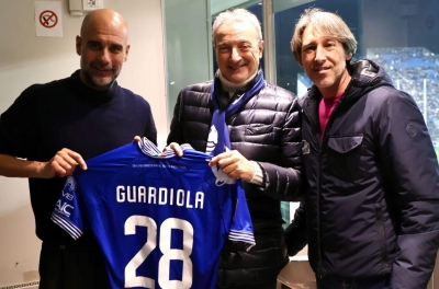 Pep Guardiola unexpectedly 'arrives' at a Serie C club