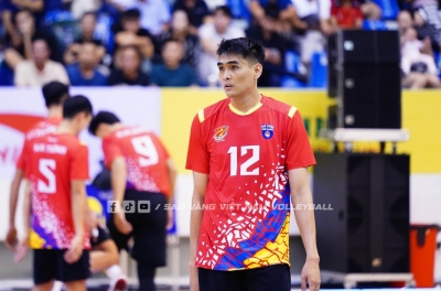The star returns to Vietnam, promising to dominate the National Volleyball Championship.