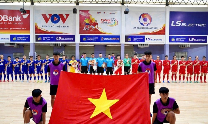 VIDEO: Khai mạc giải Futsal Nữ Vô địch Quốc gia 2025