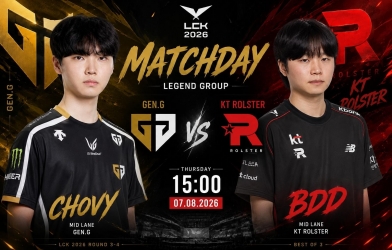LCK 2026 League of Legends results today 7/8: KT vs GEN.G, BFX vs BRO