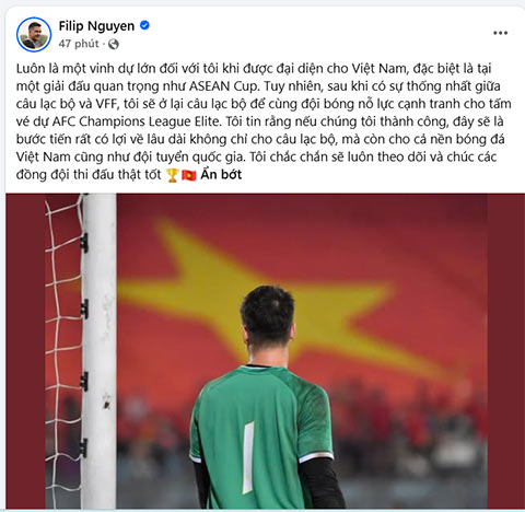 Tin nóng bóng đá Việt Nam hôm nay 23/6: Patrik Lê Giang gửi lời nhắn tới Nguyễn Filip; Tốp đầu futsal VĐQG giữ nguyên thứ hạng - Ảnh 3. Tin nóng bóng đá Việt Nam hôm nay 23/6: Patrik Lê Giang gửi lời nhắn tới Nguyễn Filip; Tốp đầu futsal VĐQG giữ nguyên thứ hạng - Ảnh 3.