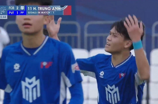 Scoring against Barcelona, Vietnam's youth team nearly caused a major upset