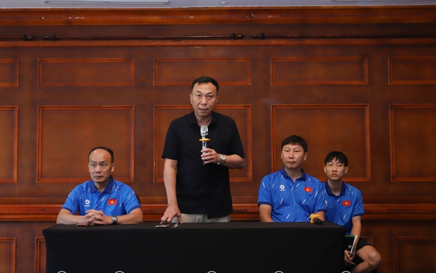 VFF President 'ignites the flame' for Vietnam national team ahead of ASEAN Cup title defense