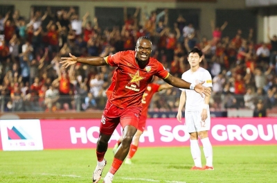 After failing in the V-League, the Congolese foreign player unexpectedly moves to China to 'change his luck'.