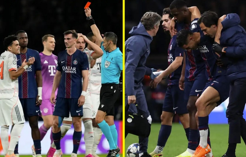 Heated controversy in the PSG vs Bayern Munich match
