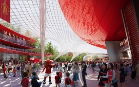 MU takes a major step forward in its plan to build a £2 billion stadium to replace Old Trafford
