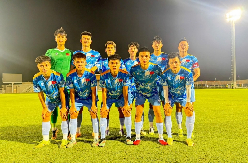 U23 Vietnam has completed training in the UAE and is ready for the 33rd SEA Games.