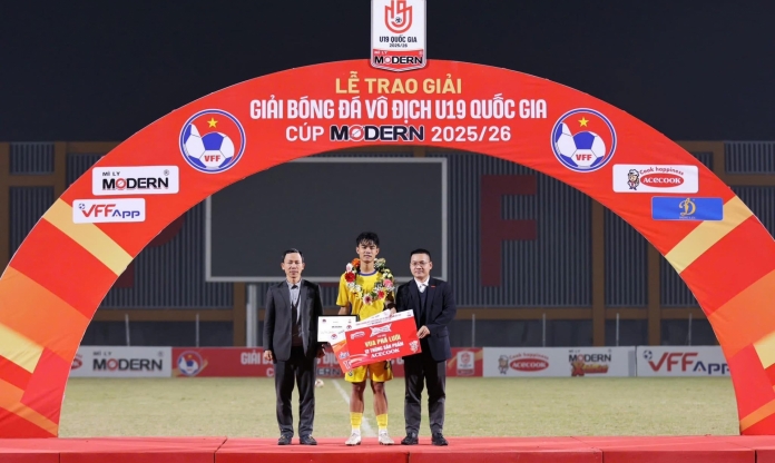 Trung vệ giành vua phá lưới U19 lập tức được đôn lên V-League