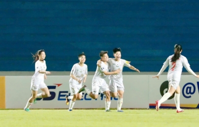 Round 5 of the 2026 National Women's Football Championship: Phong Phú Ha Nam crushes opponent