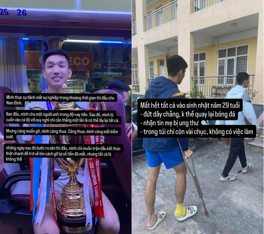 Nguyễn Trọng Đại: Cá độ đã làm tôi mất tất cả - Ảnh 2. Trọng Đại