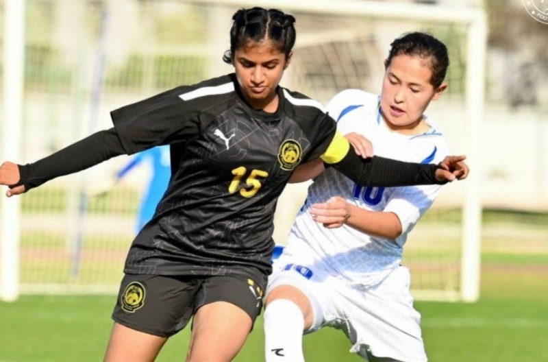 Malaysia lost 1-5 against the Central Asian team.