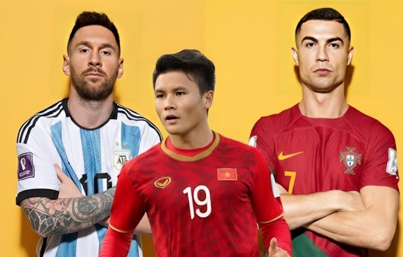 FIFA ranks Quang Hải alongside Messi and Ronaldo