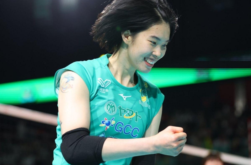 Outside hitter Thanh Thúy has delivered an impressive scoring performance at the Japan National Championship.