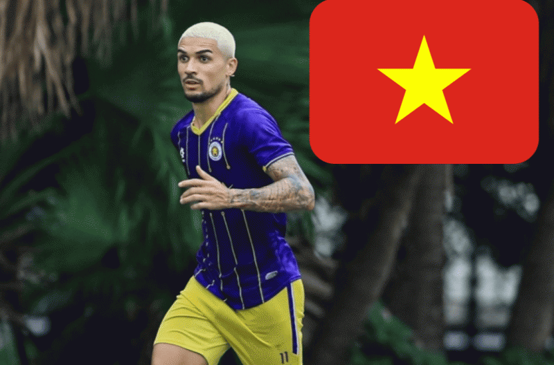 Brazilian midfielder officially acquires Vietnamese citizenship