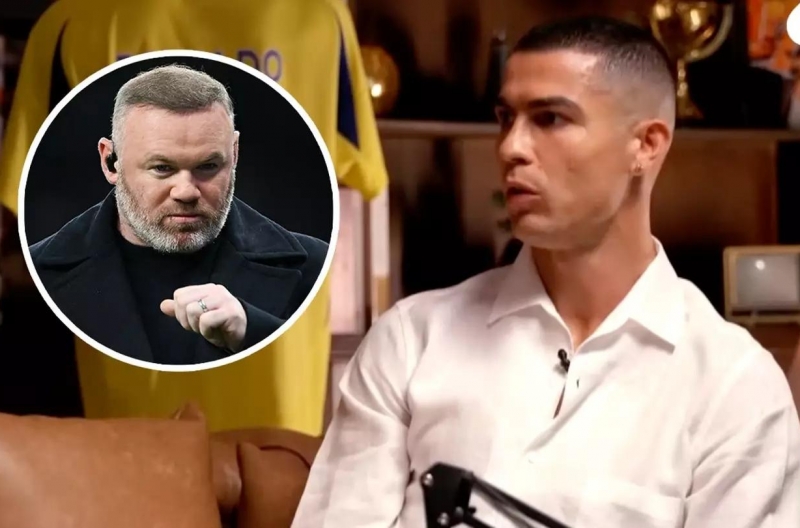 Ronaldo responds to Rooney in a heated interview with Piers Morgan