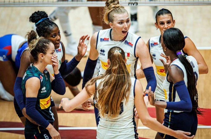 Dominating Cuba, Italy secures early qualification to the Round of 16 at the 2025 Women&#39;s Volleyball World Championship