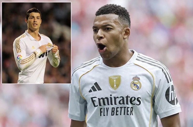 Mbappe reaches Ronaldo’s legendary milestone