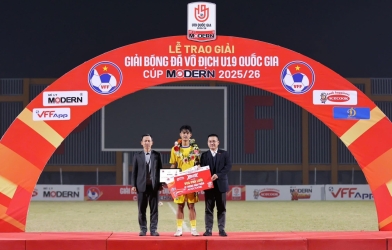The central defender who won the top scorer title at U19 was immediately promoted to the V-League