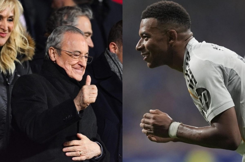 President Perez lavishly praises Mbappe