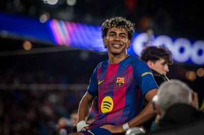 Lamine Yamal breaks Mbappe's record, making Champions League history