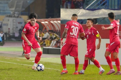 Quang Hải and Đình Bắc may face the Thai team in the Asian tournament