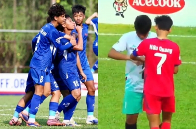 Vietnamese player shocks by substituting goalkeeper for penalty shootout