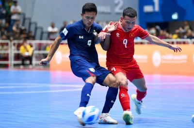Live futsal Vietnam vs Thailand, 8:30 PM today, August 5