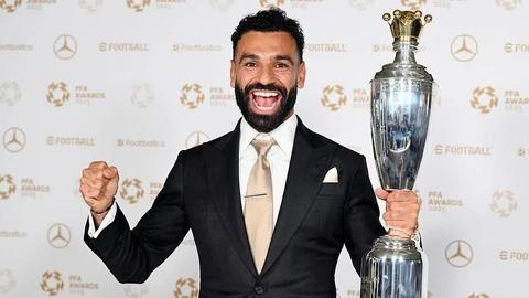Mohamed Salah takes pride in being named the best player in England three times.