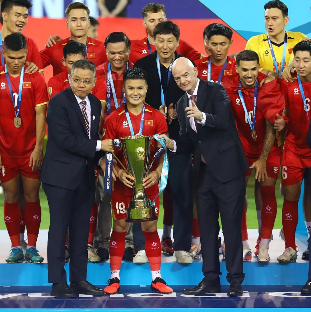 Chủ tịch FIFA Infantino ra thông báo quan trọng về giải đấu mà ĐT Việt Nam tham dự - Ảnh 1.