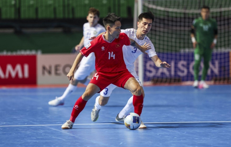 Live futsal match Vietnam vs Lebanon, 2:30 PM today, September 24