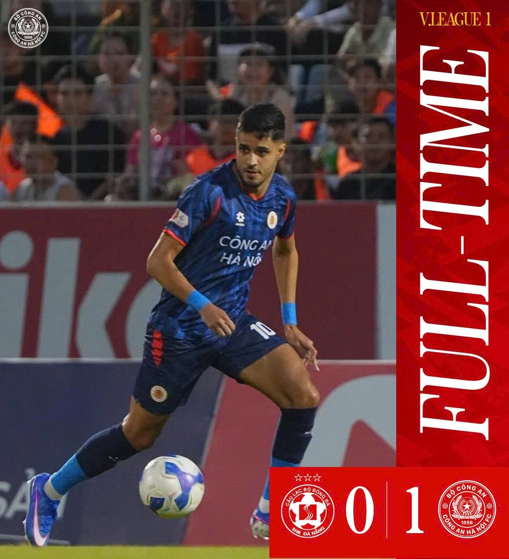 Thắng tối thiểu đội áp chót V-League, Công An Hà Nội tiến một bước dài trong cuộc đua vô địch - Ảnh 1. Thắng tối thiểu đội áp chót V-League, Công An Hà Nội tiến một bước dài trong cuộc đua vô địch - Ảnh 1.