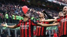 Nkunku scored twice as Milan temporarily takes the top spot in Serie A