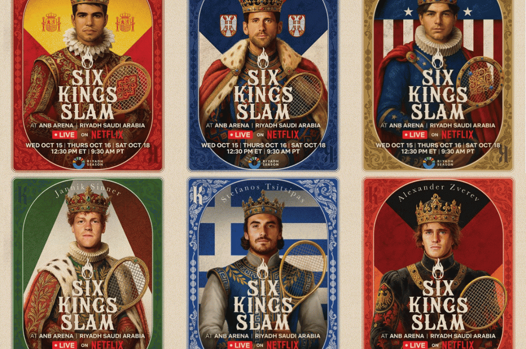 Latest Schedule for the Six Kings Slam Tennis 2025