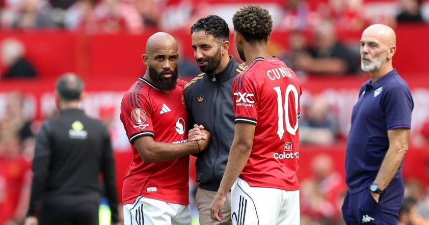 Mbeumo rất quan trọng với đội hình của HLV Amorim. (Ảnh: Sky Sports)