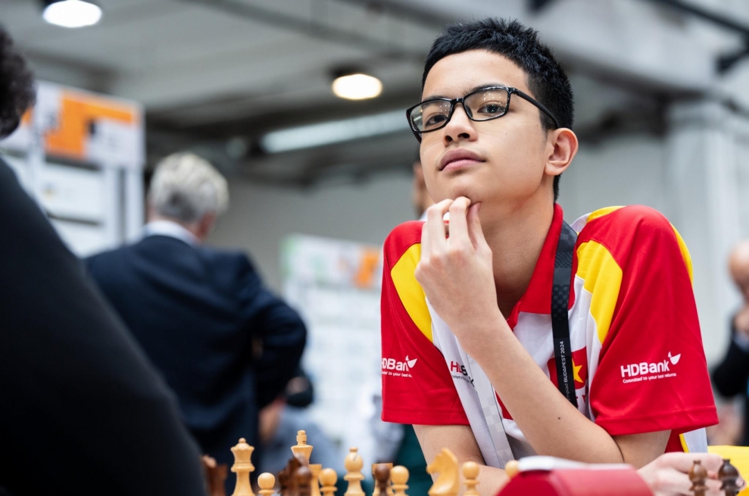 Vietnamese chess player, 16 years old, unexpectedly qualifies for the Chess World Cup